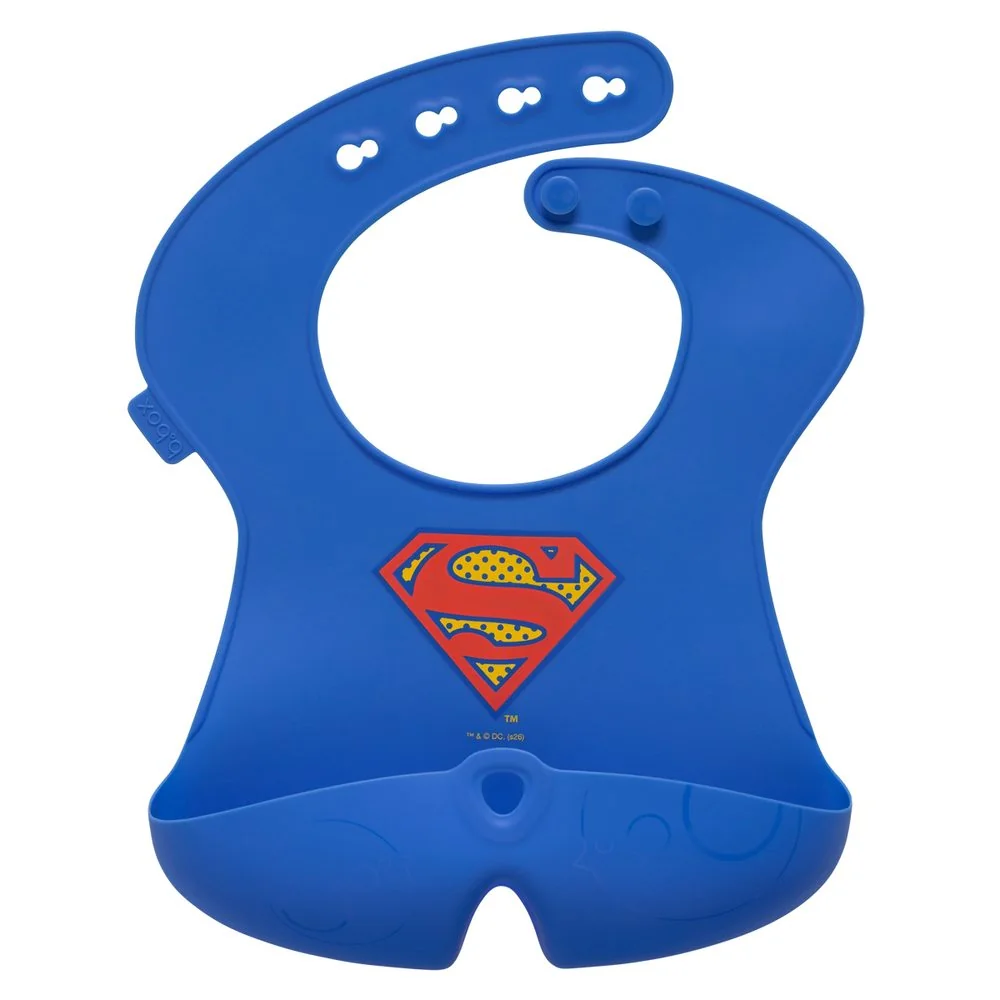 B.BOX Silikonový bryndák - Superman |