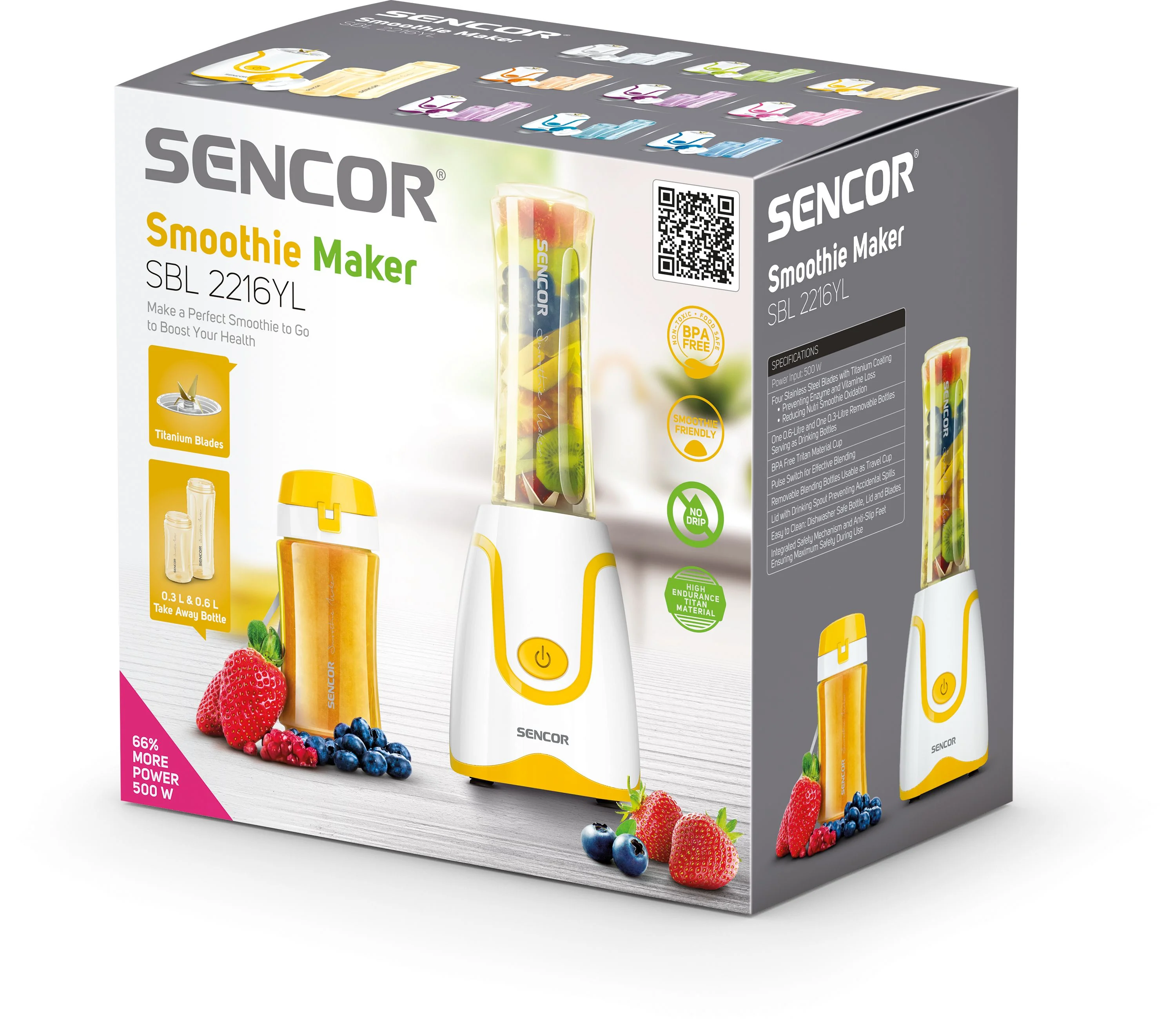 SENCOR SBL 2216YL smoothie mixér