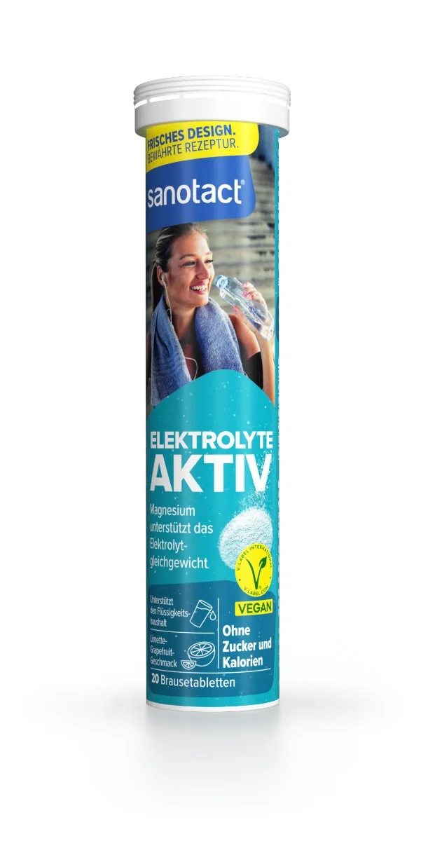 Intact Sanotact Elektrolyty Aktiv 20 šumivých tablet
