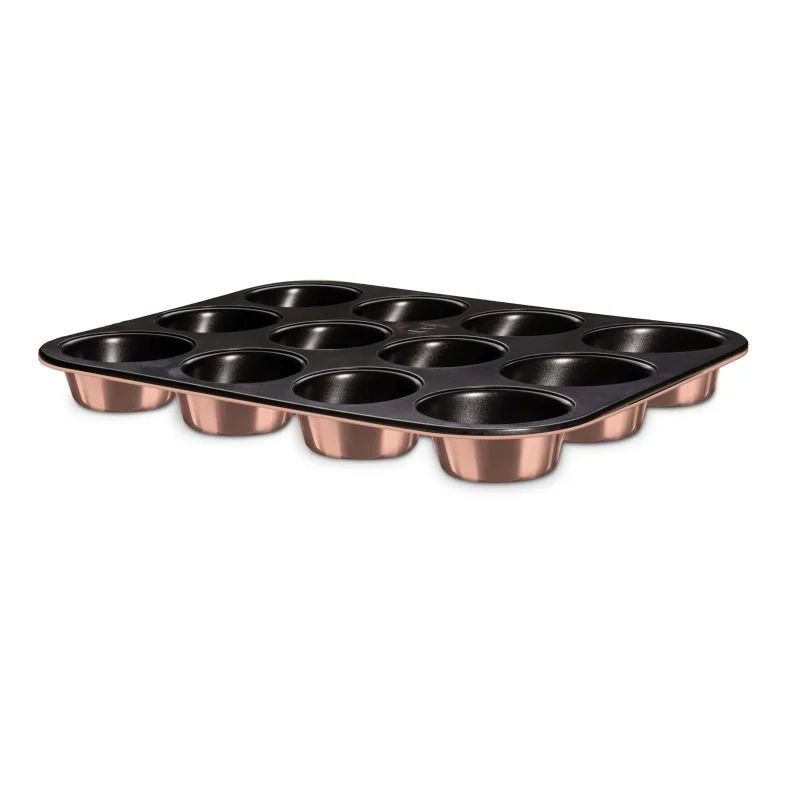 Berlingerhaus Forma na muffiny s nepřilnavým povrchem 12 ks Black Rose Collection