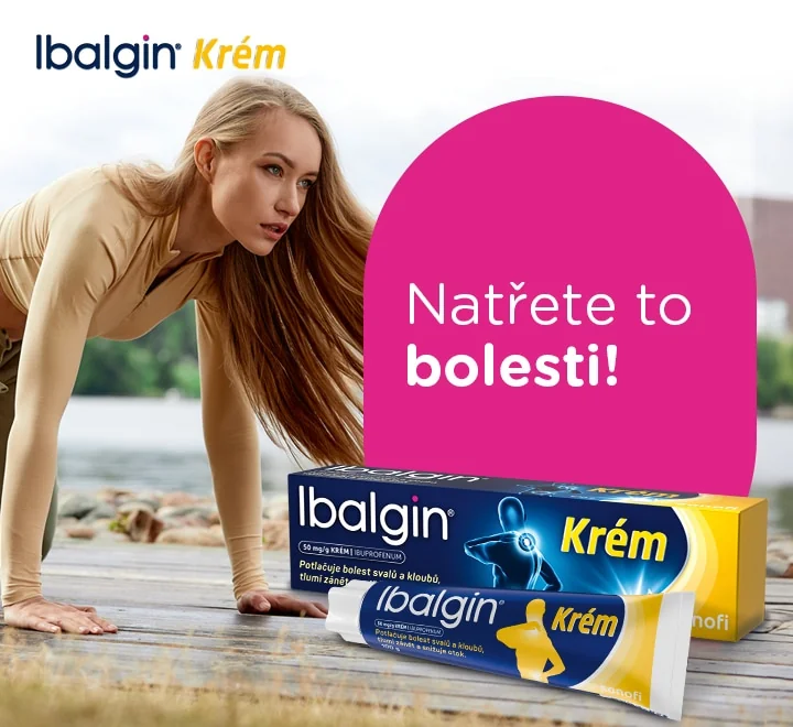 Ibalgin 50 mg/g krém 100 g. Natřete to bolesti. Ibalgin 50 mg/g krém 100 g. Natřete to bolesti.