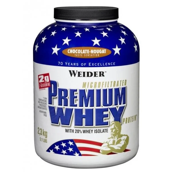 WEIDER Premium Whey vanilla-caramel 2300 g
