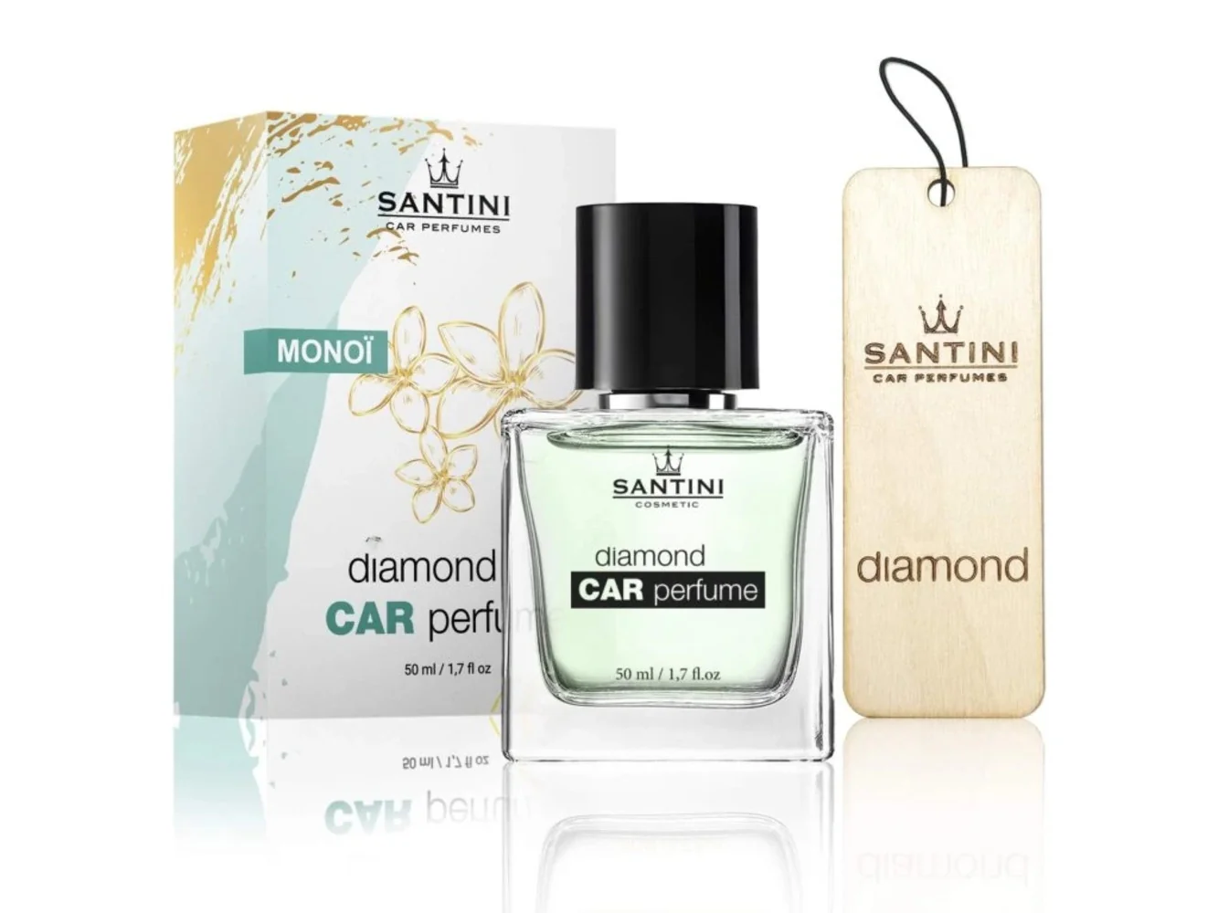 Santini Vůně do auta - Diamond Monoï 