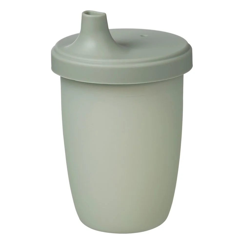 B.BOX Silikonový hrneček s pítkem 240 ml - zelený