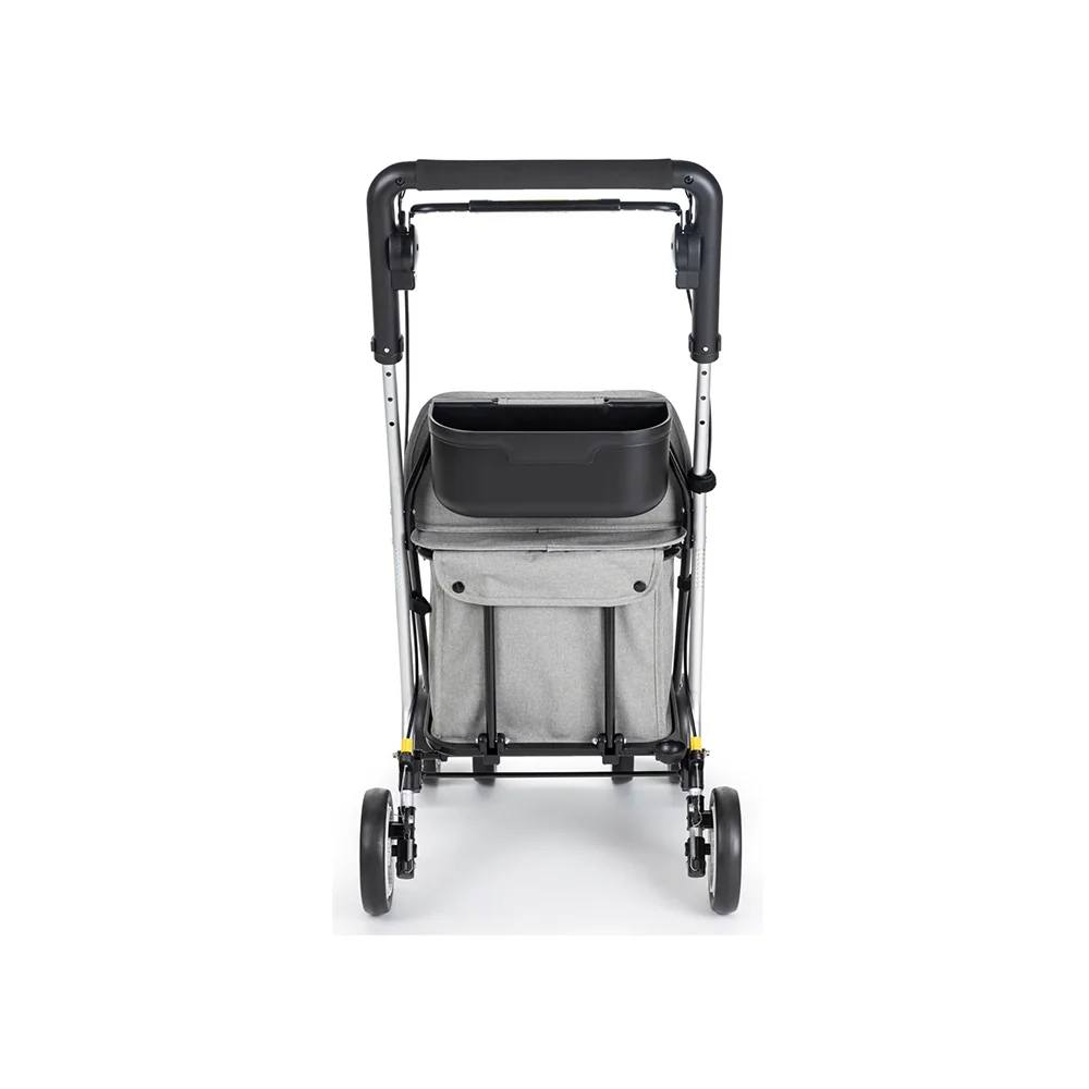 Carlett Senior Comfort 29l nákupní taška na kolečkách světle šedá