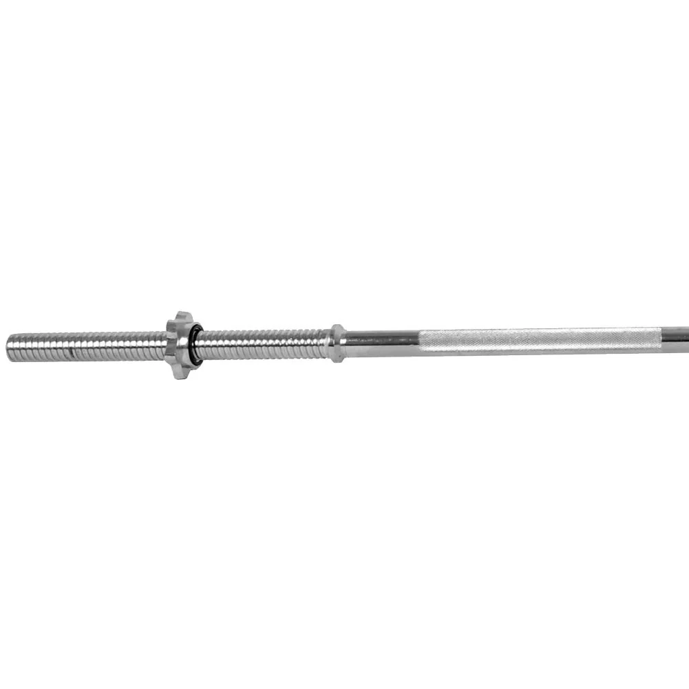 inSPORTline Vzpěračská tyč RB-47T rovná 120cm/30mm se závitem a objímkami