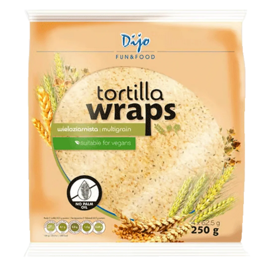Dijo Tortilla Wraps - 250g (4x62,5g)