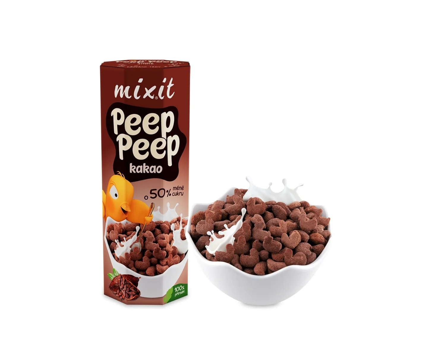 Mixit Cereálie Peep Peep Kakao 280 g