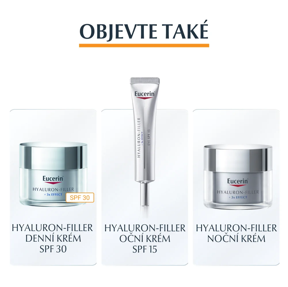 Eucerin Hyaluron-Filler + 3x Effect Vitamin C booster proti vráskám 8 ml