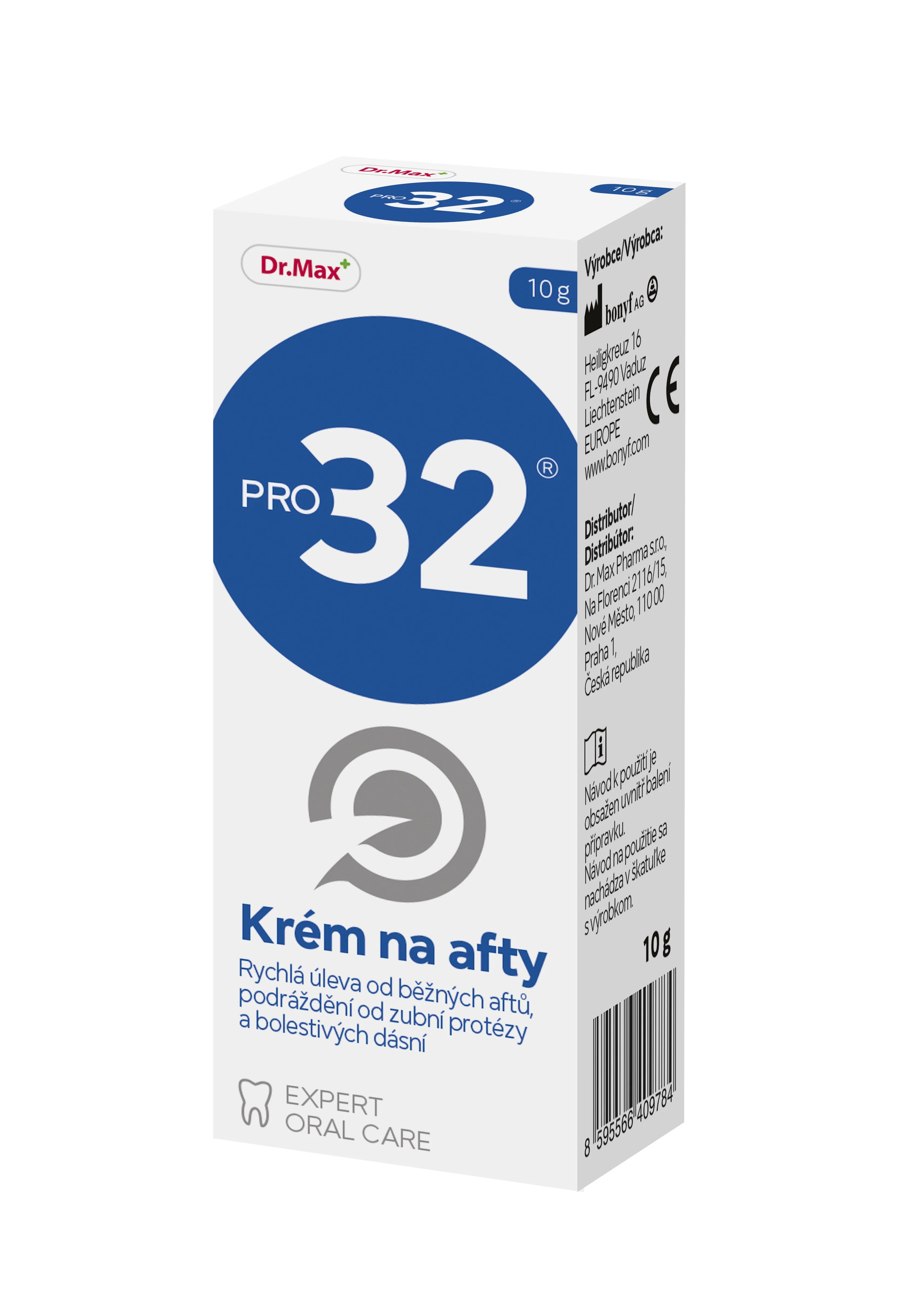 Dr. Max PRO32 Krém na afty 10 g