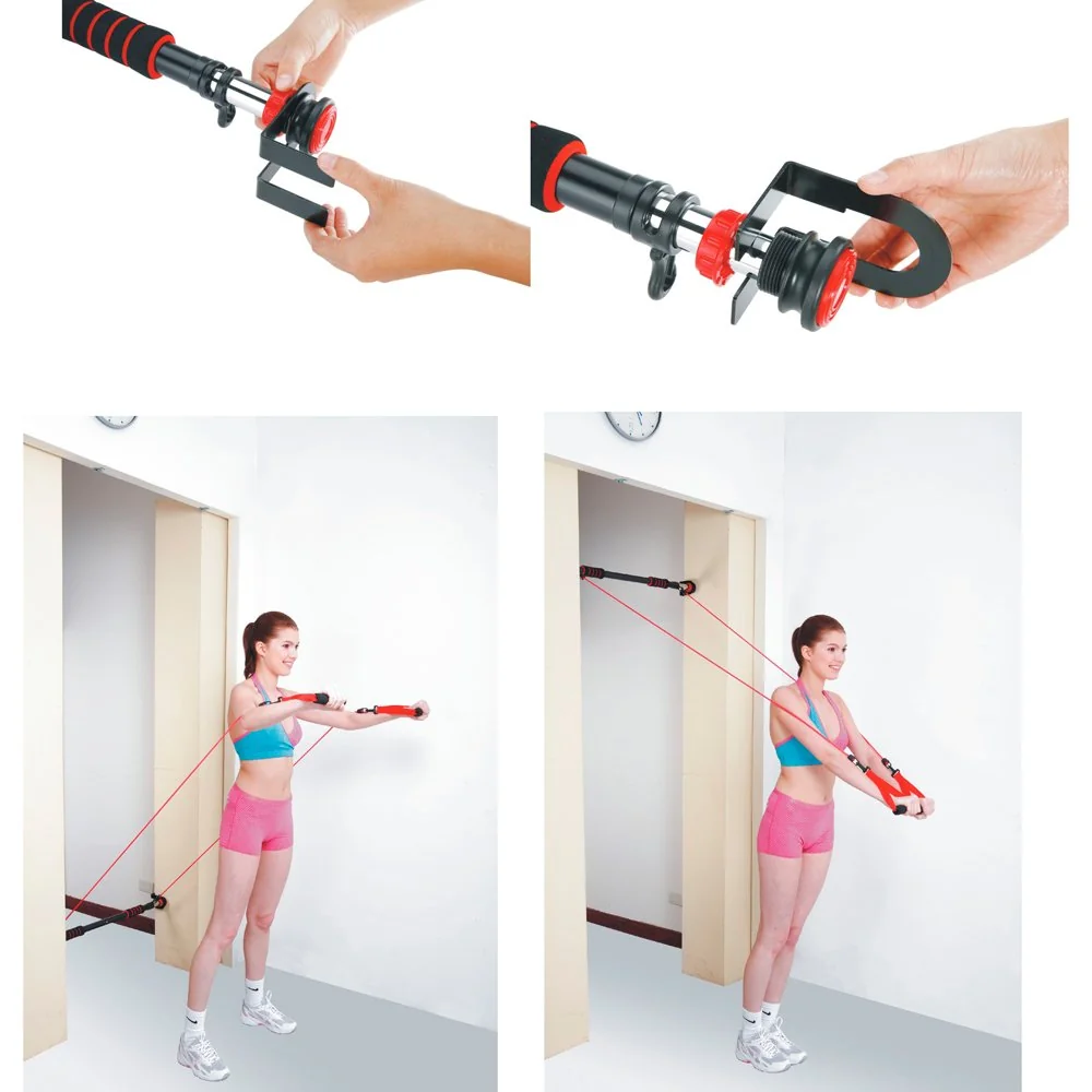 inSPORTline Dvojitá závěsná hrazda  Double Lift 