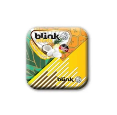 Intact Blink bonbóny s příchutí ananas-kokos 15 g