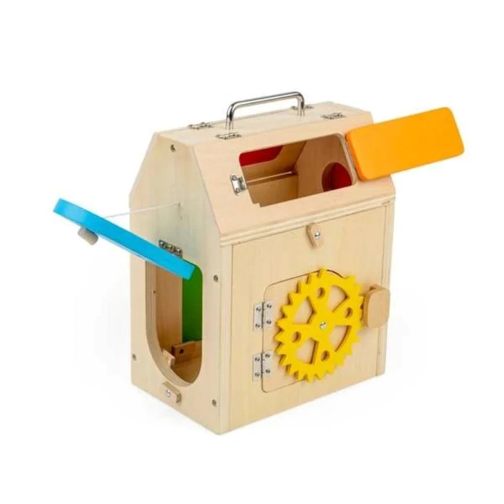 Bigjigs Toys Activity board Domeček