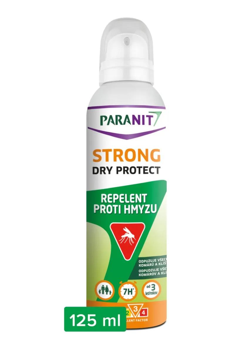 Paranit Strong Dry Protect repelent proti hmyzu 125 ml