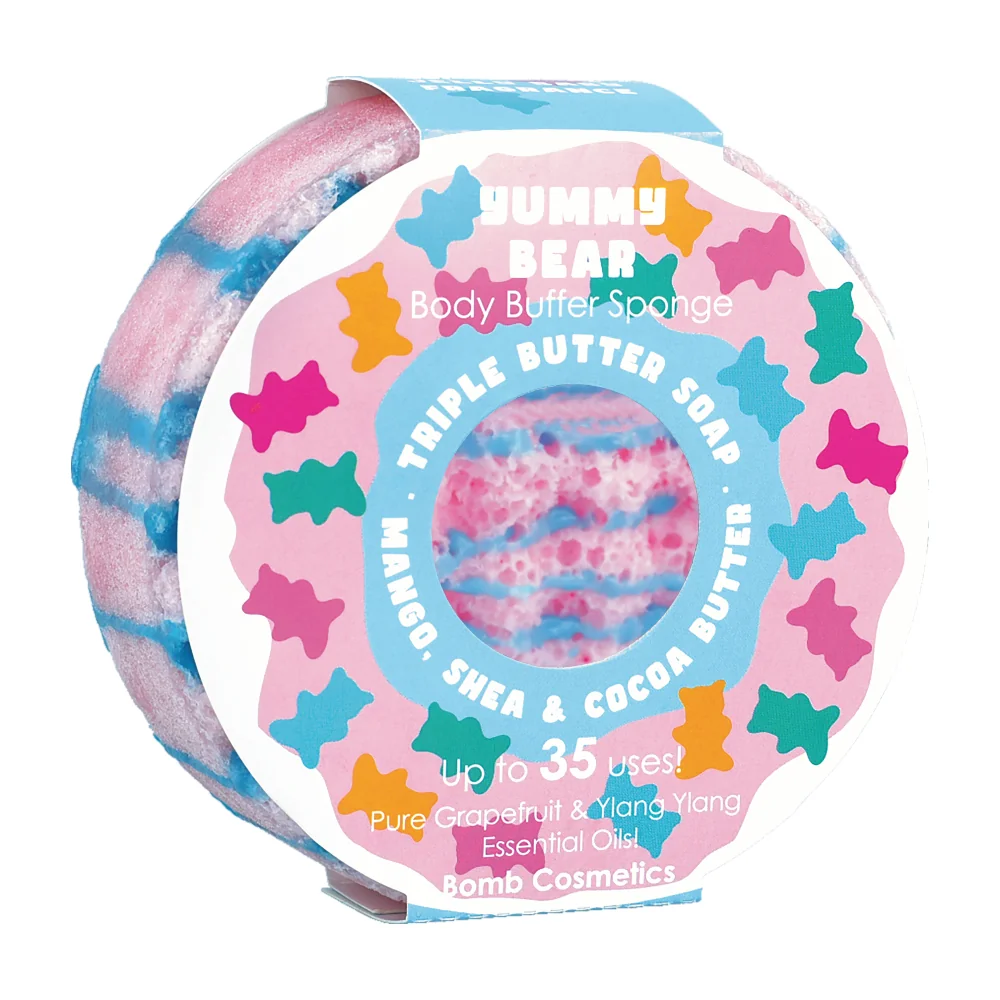 Bomb Cosmetics Mýdlová houbička Yummy Bear 200 g