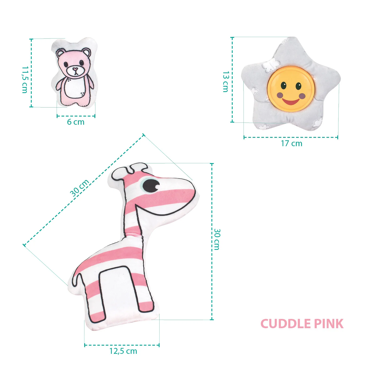 Zopa Hrací deka comfort, Cuddle Pink 1