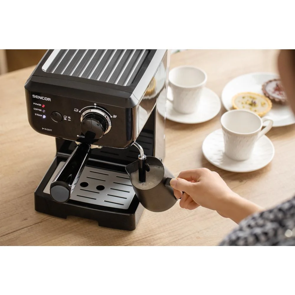 SENCOR SES 1710BK Espresso pákový kávovar