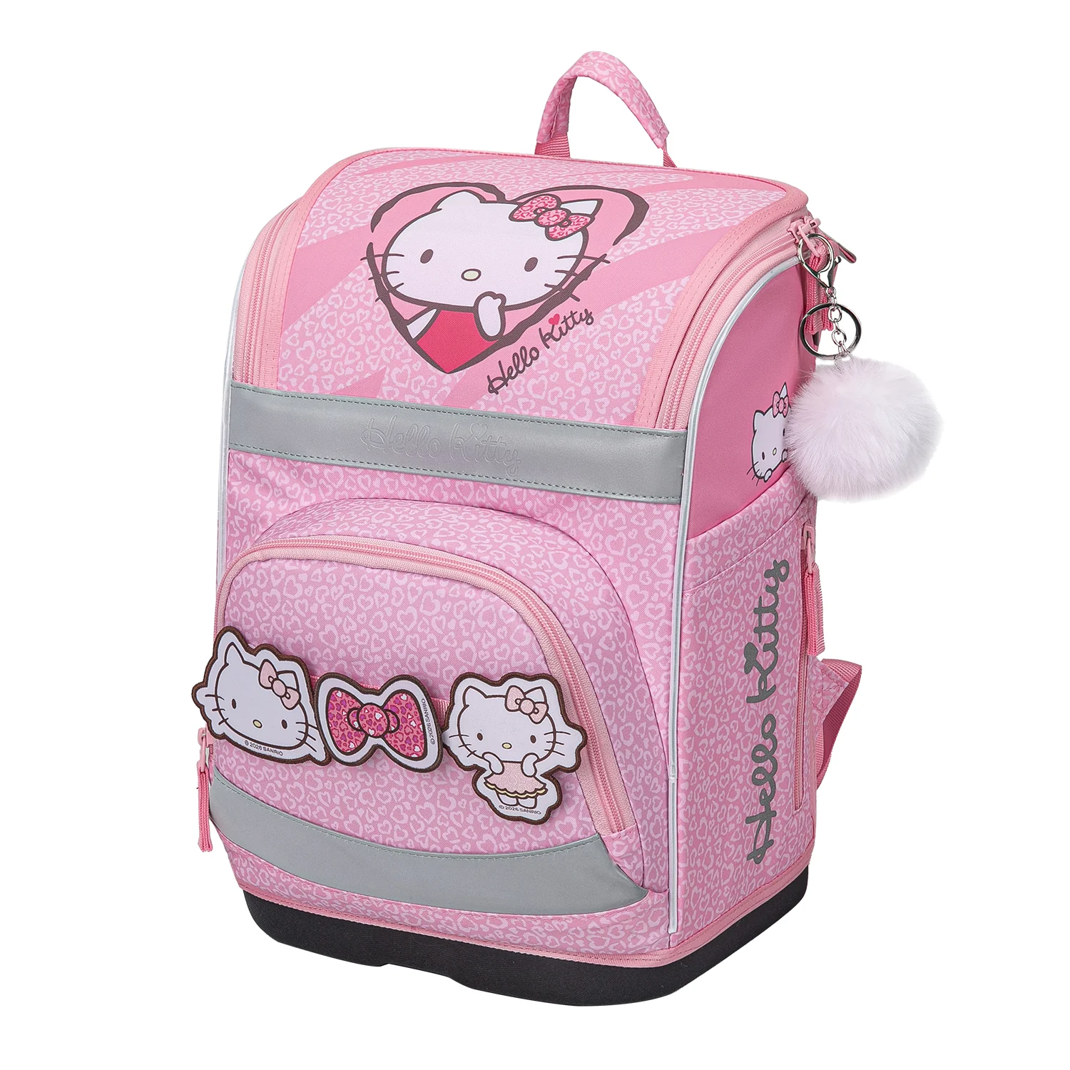Baagl Školní aktovka Zippy Plus Hello Kitty Sweet Leopard