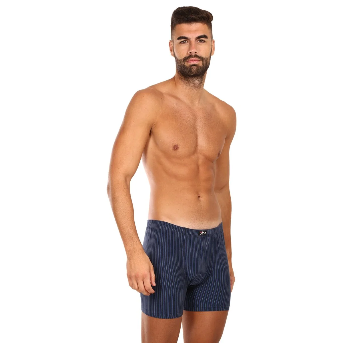 Gino Pánské boxerky modré (74153) M
