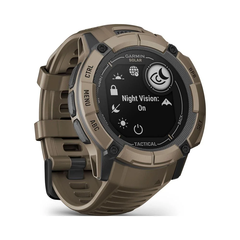 Garmin Instinct 2X Solar Tactical chytré hodinky Coyote