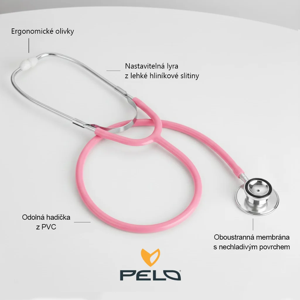 PELO F30 Duo Pink stetoskop