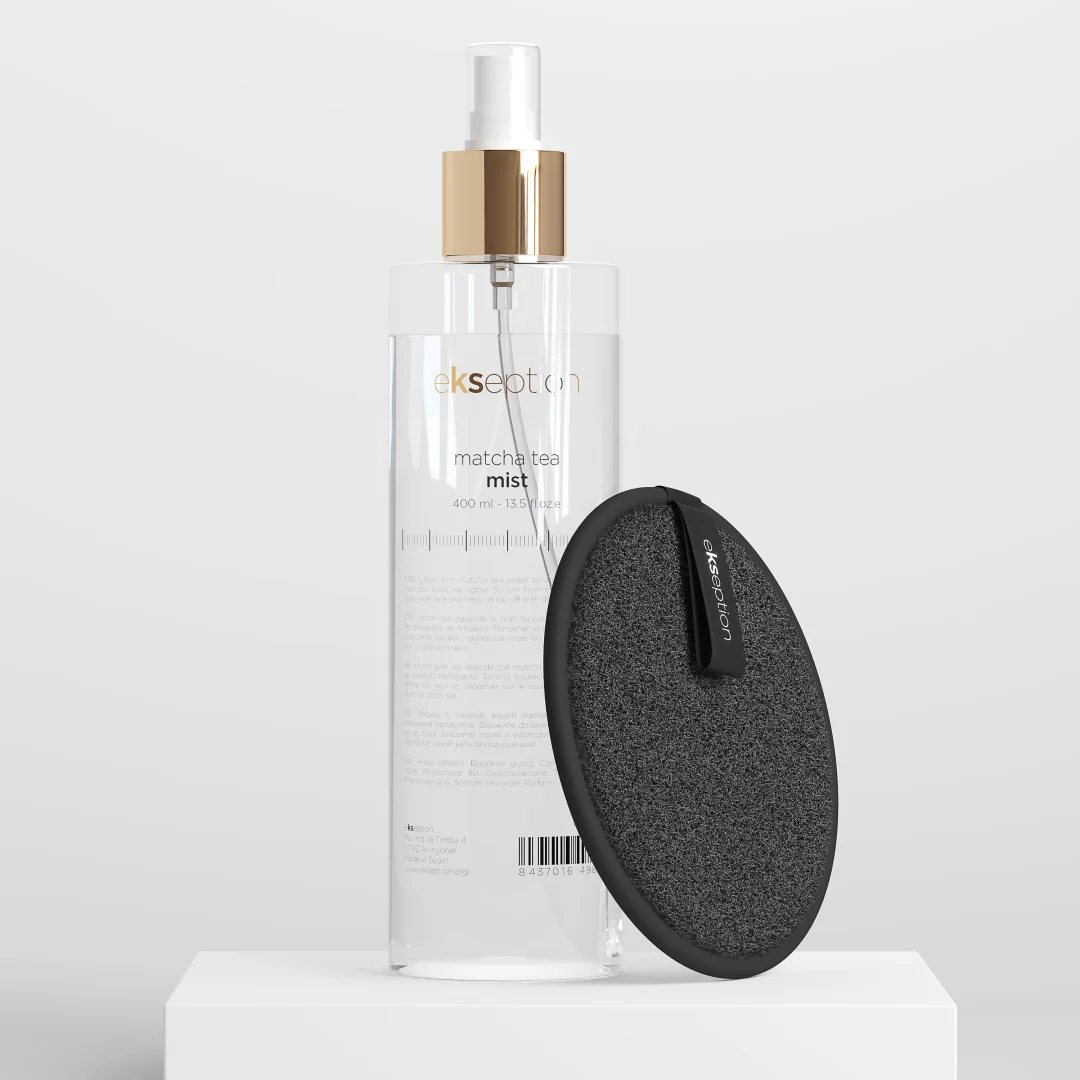 Ekseption Matcha tea mist - osvěžující a hydratační pleťová voda z listů čaje matcha 400 ml