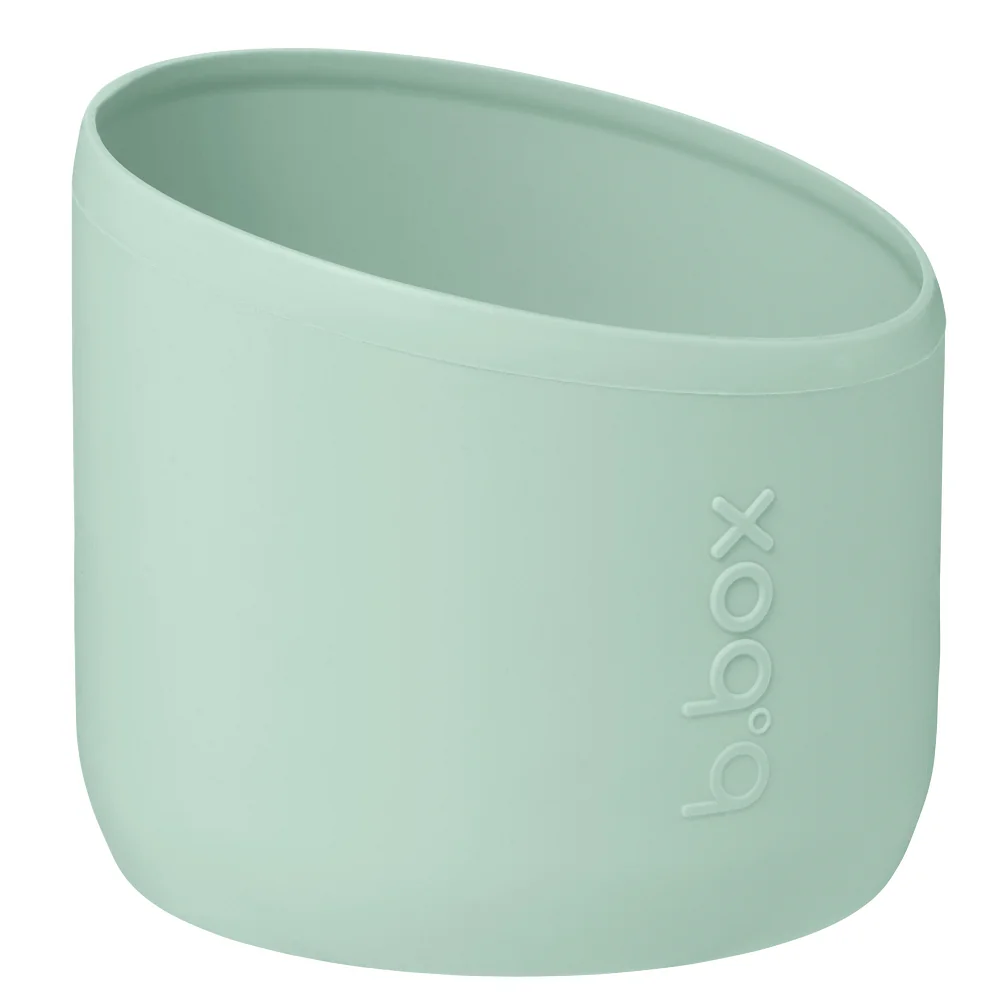 B.BOX Nerezová termolahev s brčkem 690 ml + Silikonový chránič - spearmint