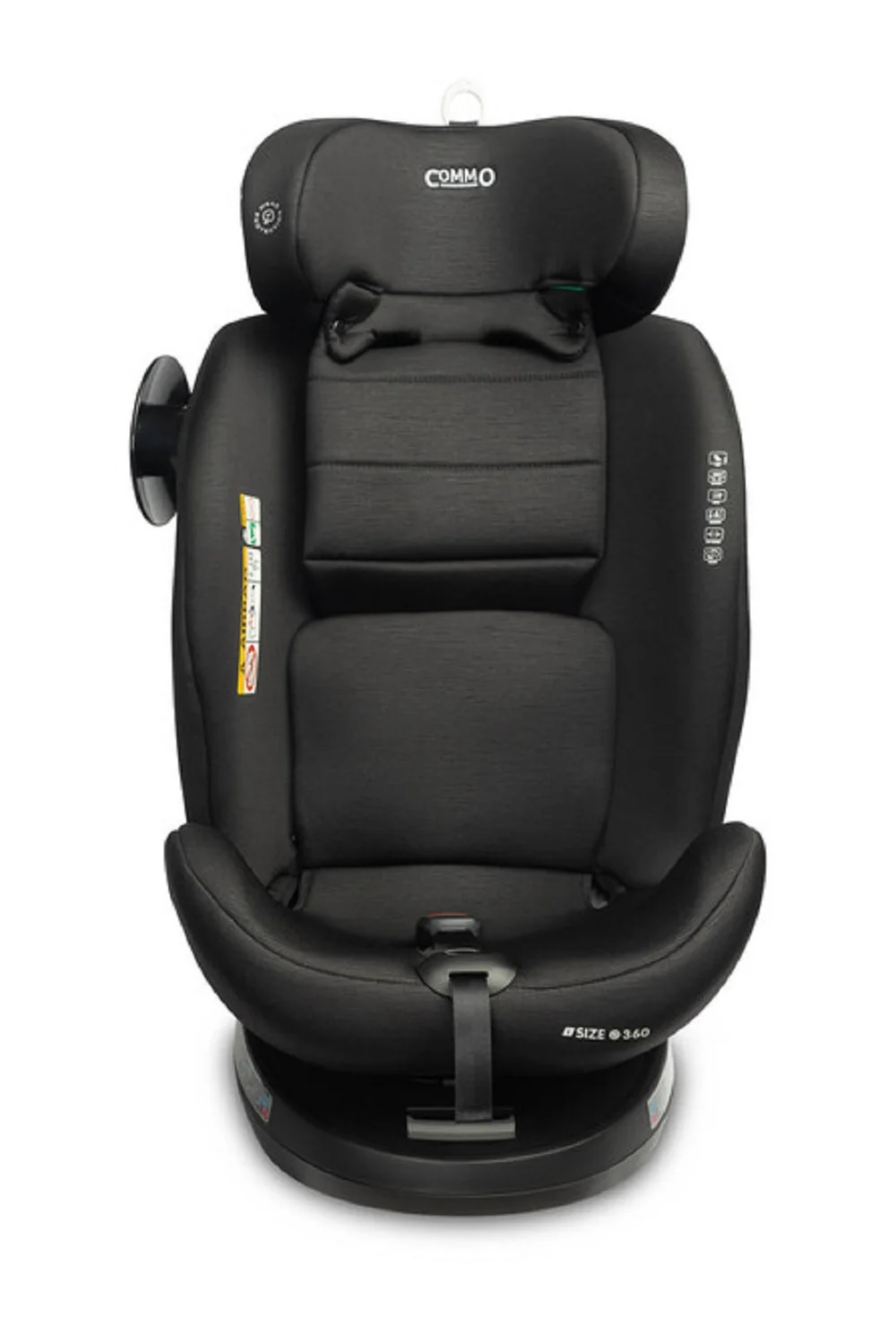 Caretero Autosedačka s isofixem COMMO I-size, 40-150cm, grafit