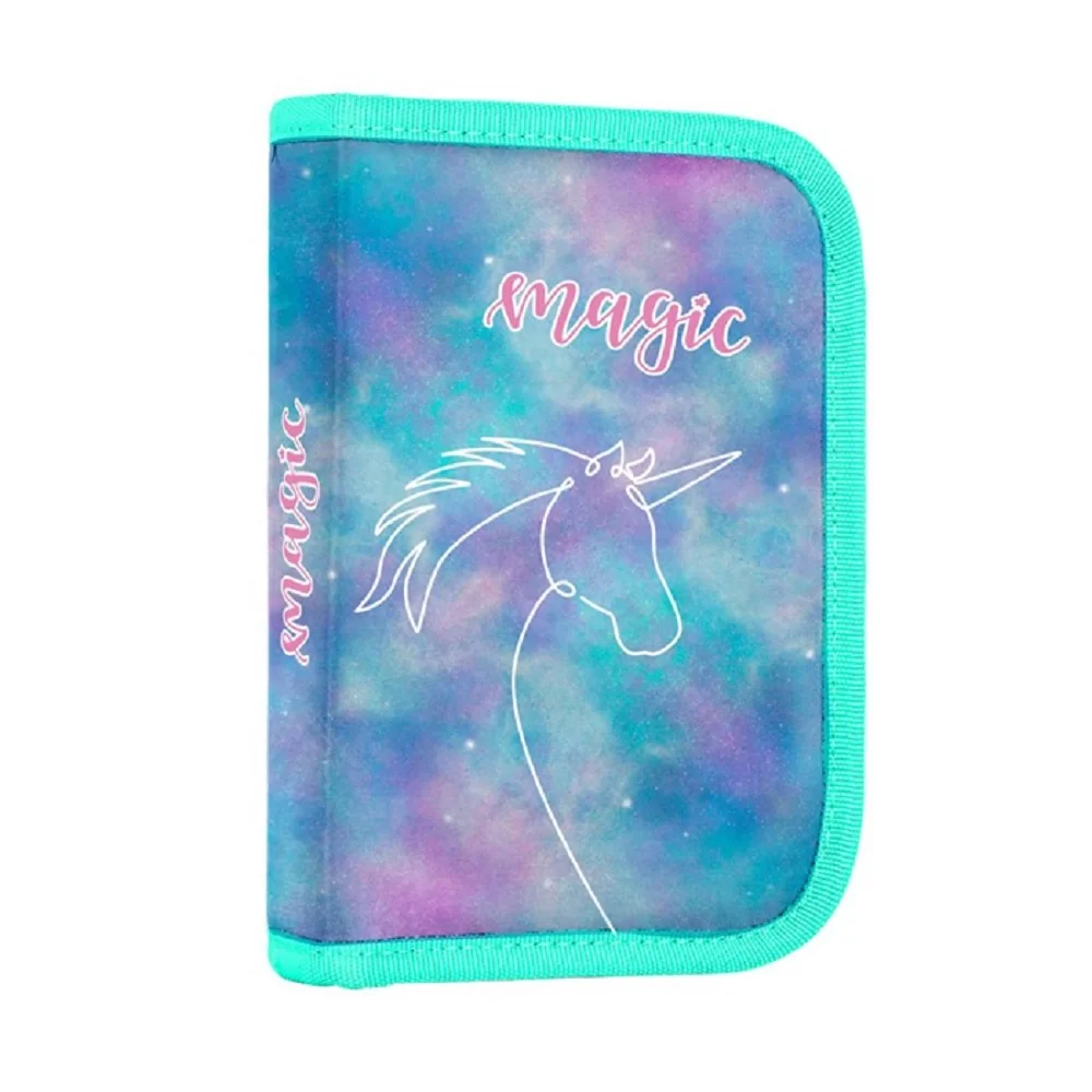 Oxybag Jednopatrový penál Unicorn, 2 chlopně
