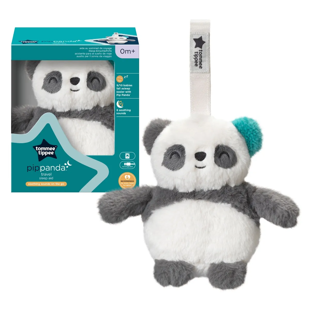 Tommee Tippee Grofriend Závěsná hračka s hudbou Pip the Panda 1 ks