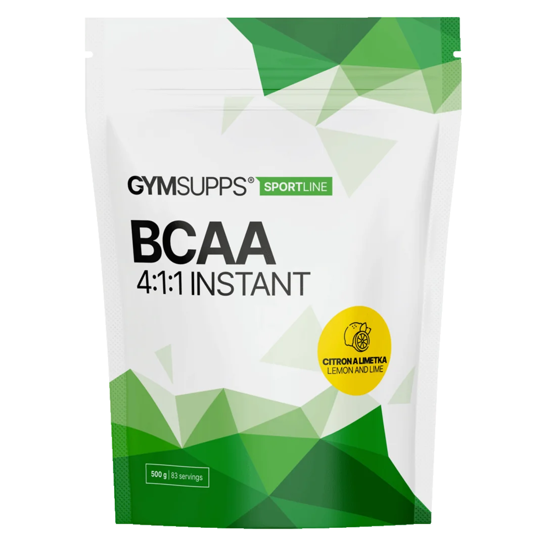 Gymsupps BCAA 4:1:1 Instant 500g - citron, limetka