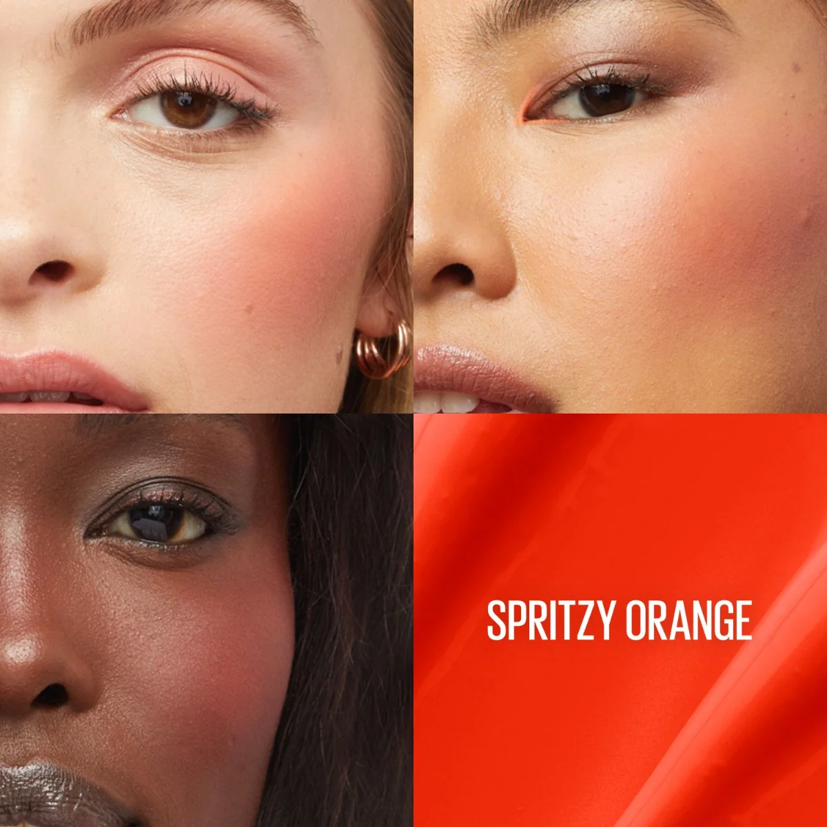 Maybelline Sunkisser Blush odstín 35 Spritzy Orange tvářenka 4,7 ml