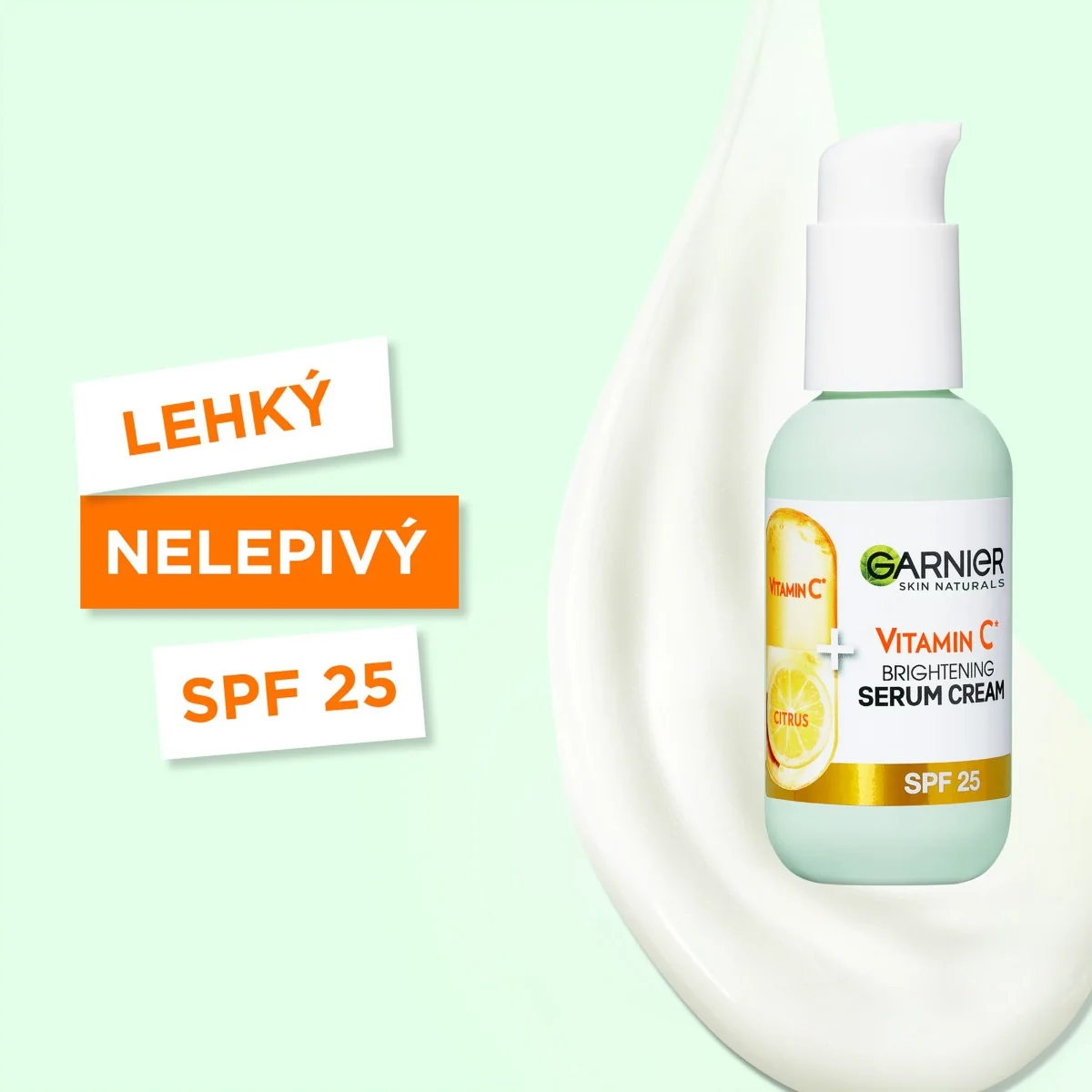 Garnier Skin Naturals Pleťové sérum a krém s vitaminem C SPF25 50 ml