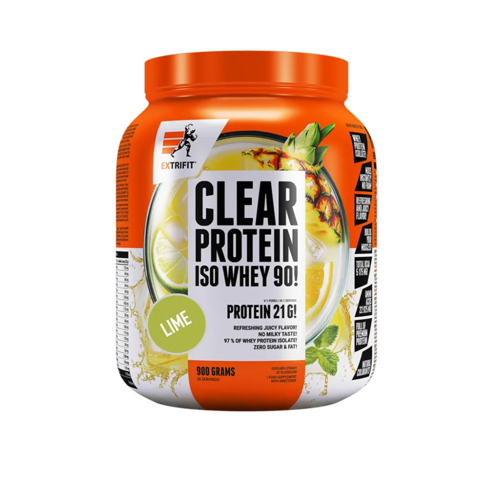 Extrifit Clear Protein Iso Whey 90! 900 g lime