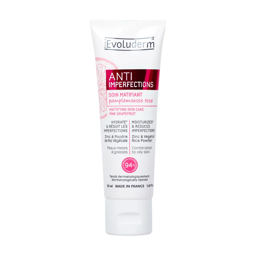 Evoluderm Matující krém pro problematickou pleť Pink Grapefruit 50 ml