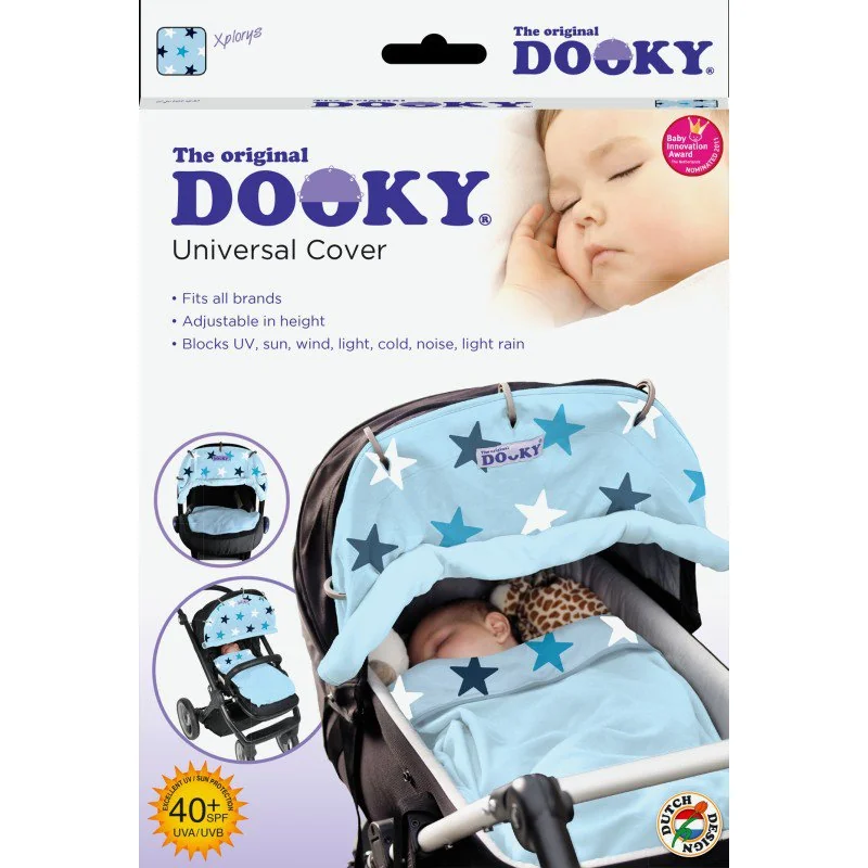 Dooky design clona Baby Blue / Blue Stars