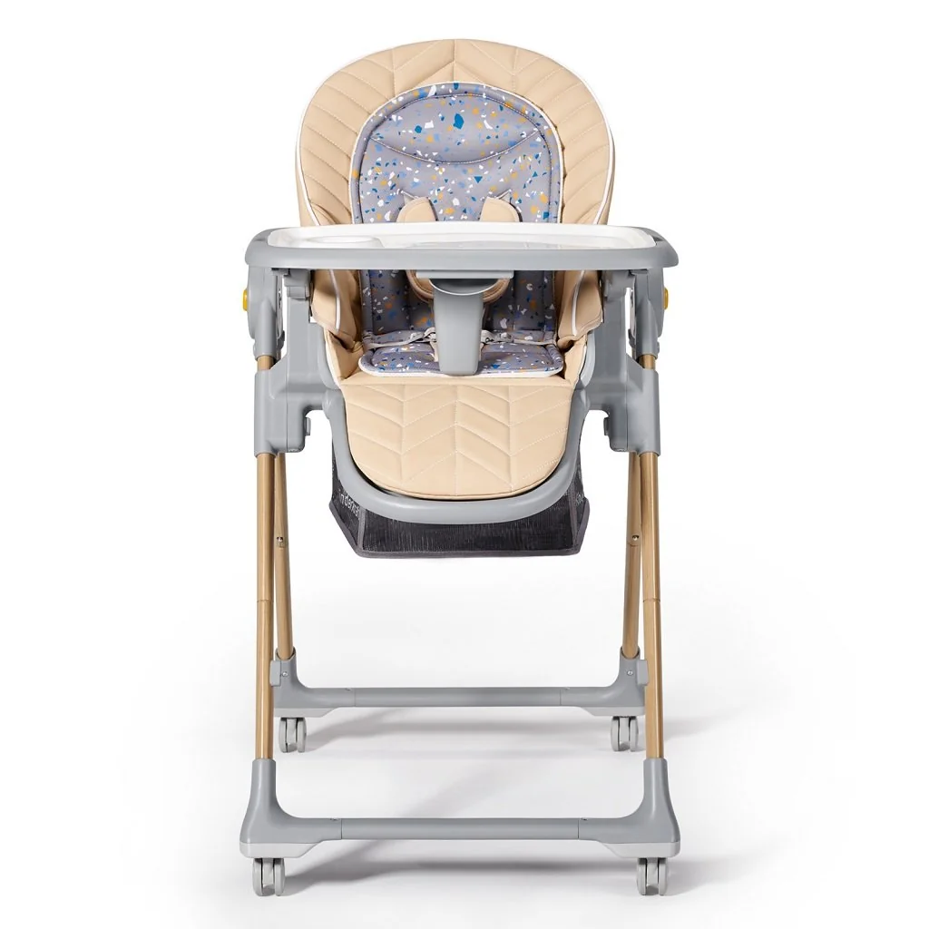 Kinderkraft select Židlička jídelní Lastree Wood, Premium
