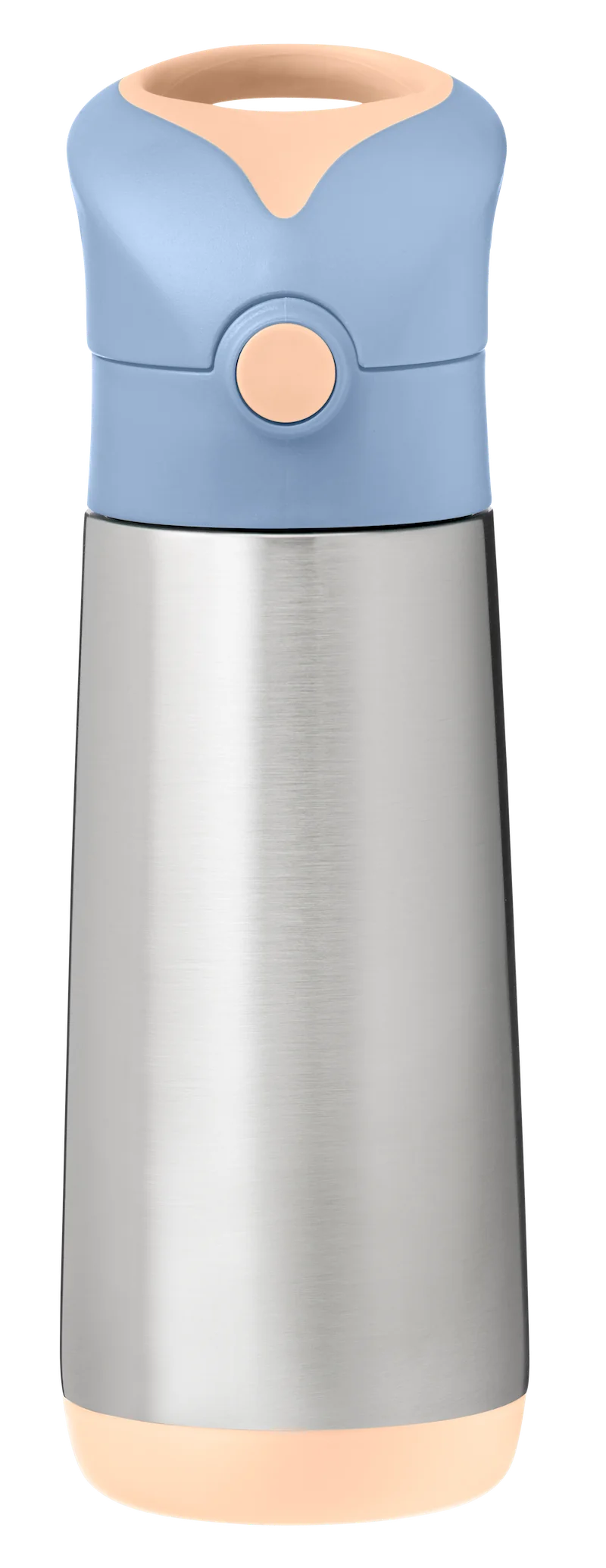 B.BOX Termoska na pití s brčkem 500 ml  - broskvová 