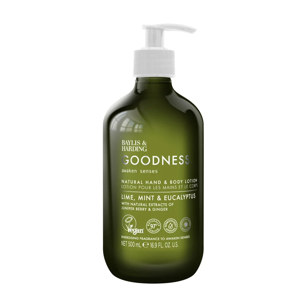 Baylis & Harding Tělové mléko Limetka, Máta & Eukalyptus 500 ml