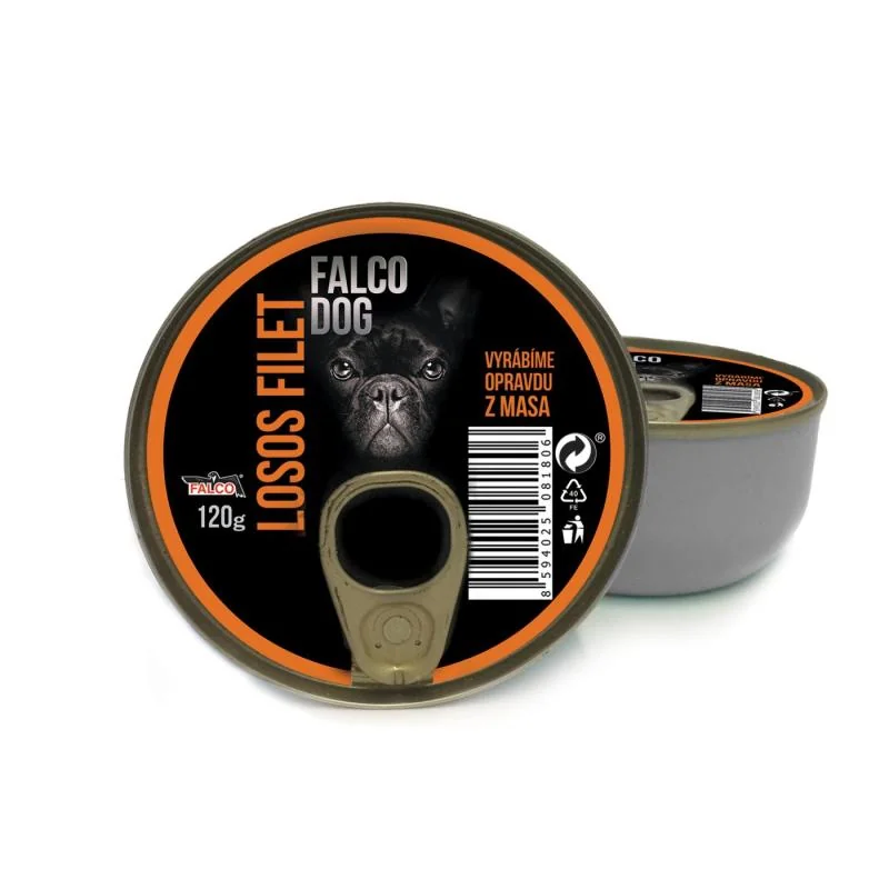 Sokol Falco DOG losos filet 120g