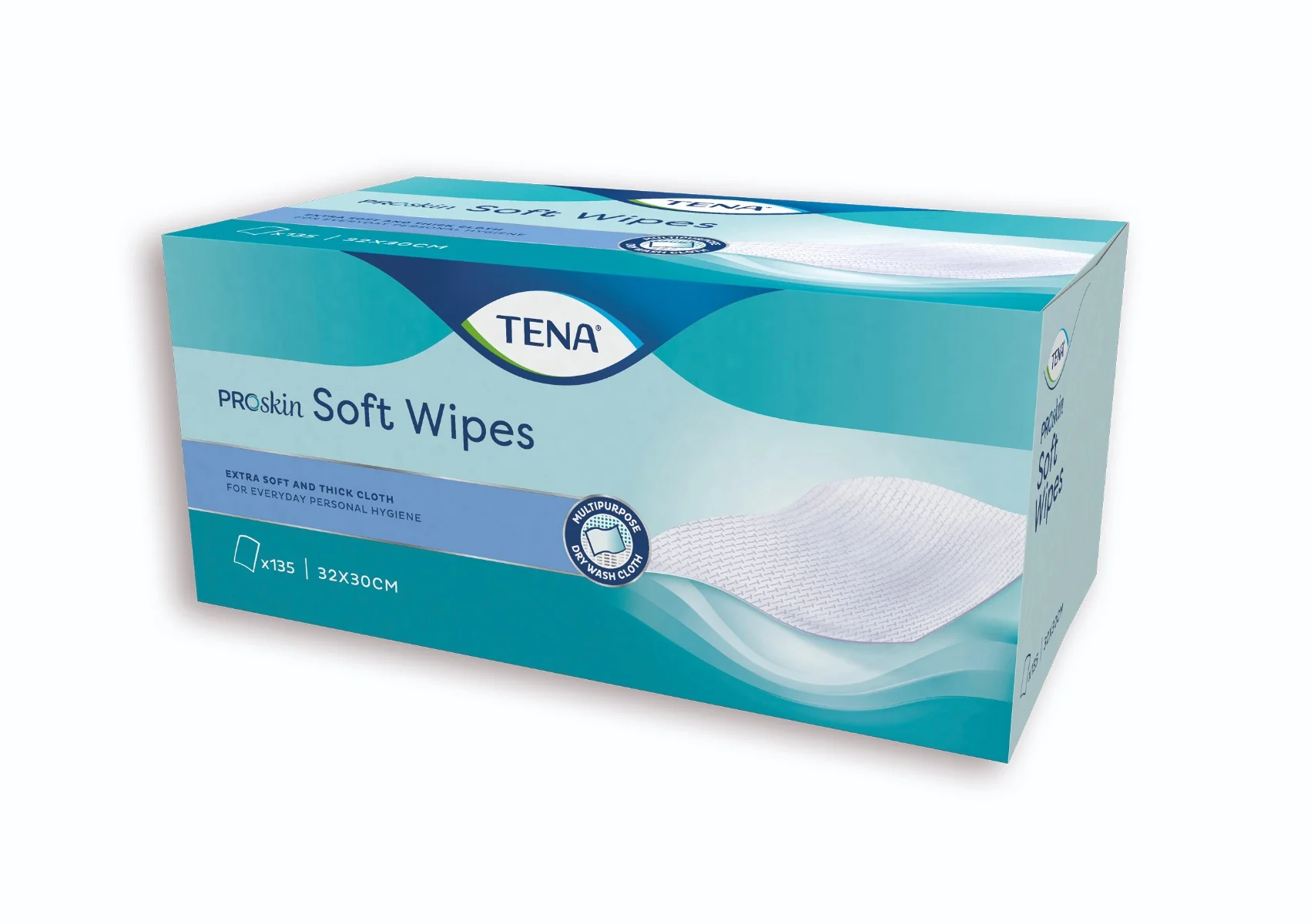 Tena Soft Wipe jemná utěrka 135 ks