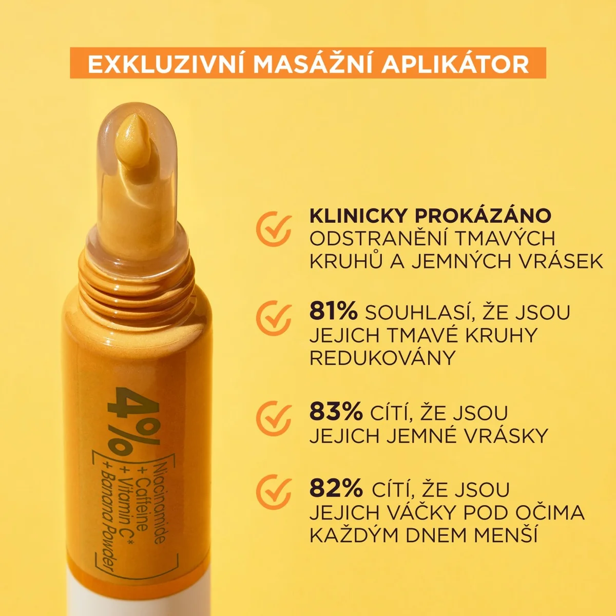 Garnier Skin Naturals Oční krém s vitaminem C 15 ml