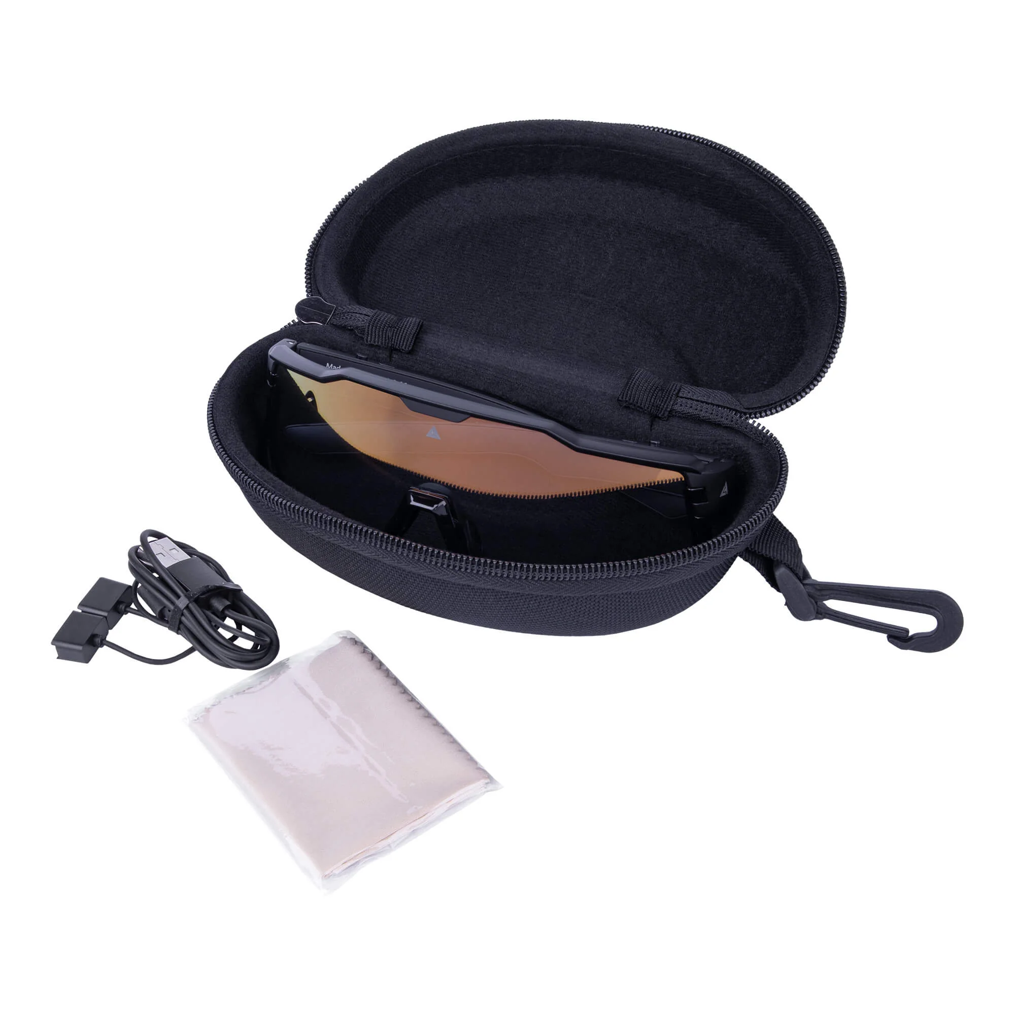 LACETO Bluetooth Sluneční brýle RAPIDO BT BLUE, fotochromatické