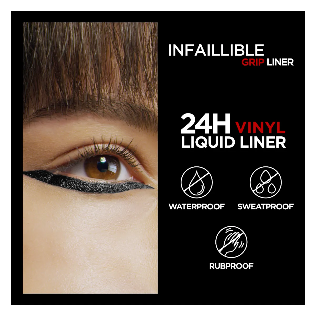 Loréal Paris Infaillible Grip 24H Liquid Liner 03 hnědá oční linka 3 ml