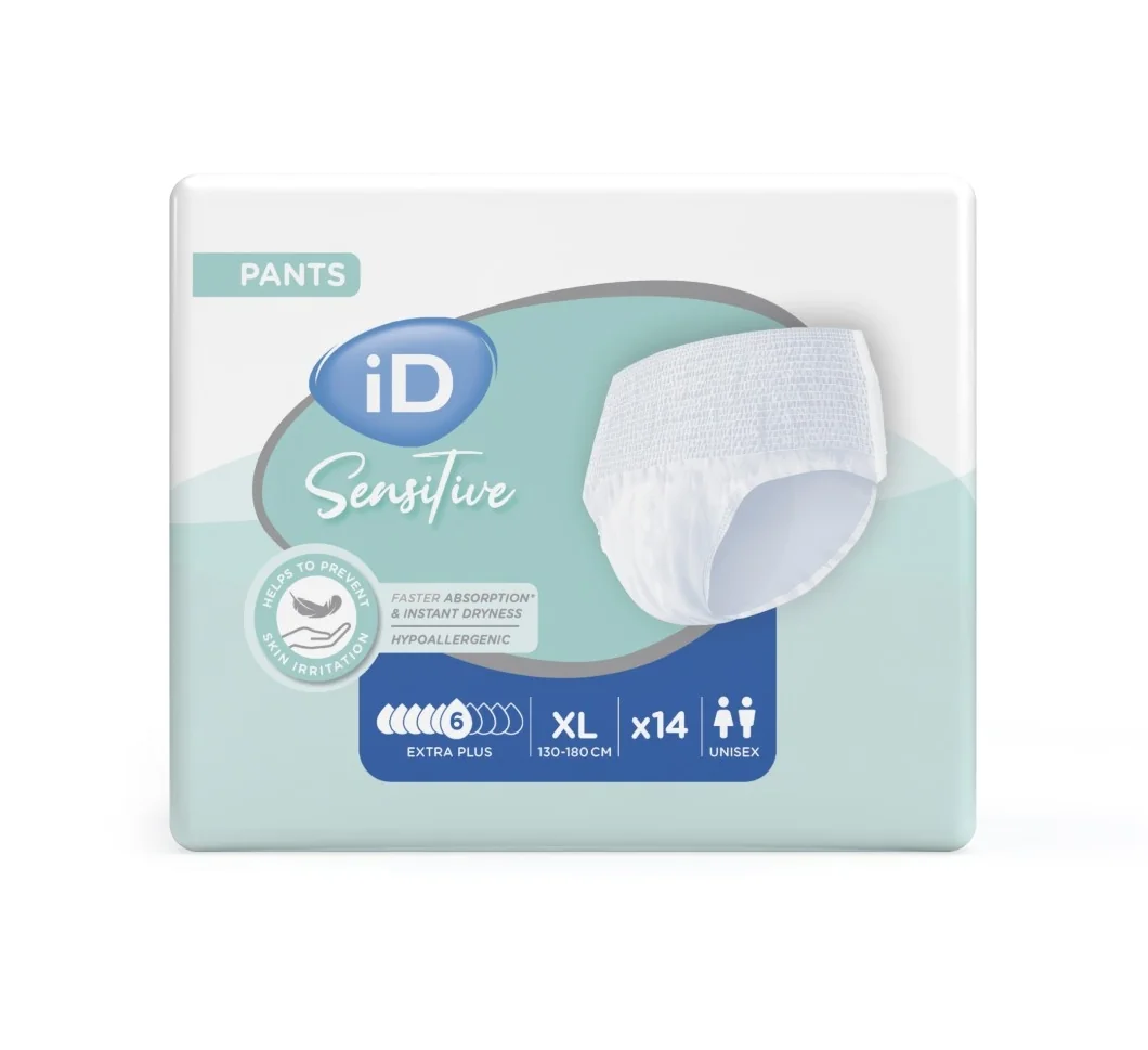 iD Pants Sensitive X Large Extra Plus 14 ks