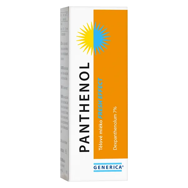 Generica PANTHENOL fresh effect tělové mléko 150 ml