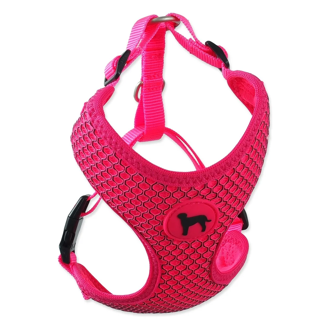 Active Dog Postroj Mellow L růžový 2x45-65cm
