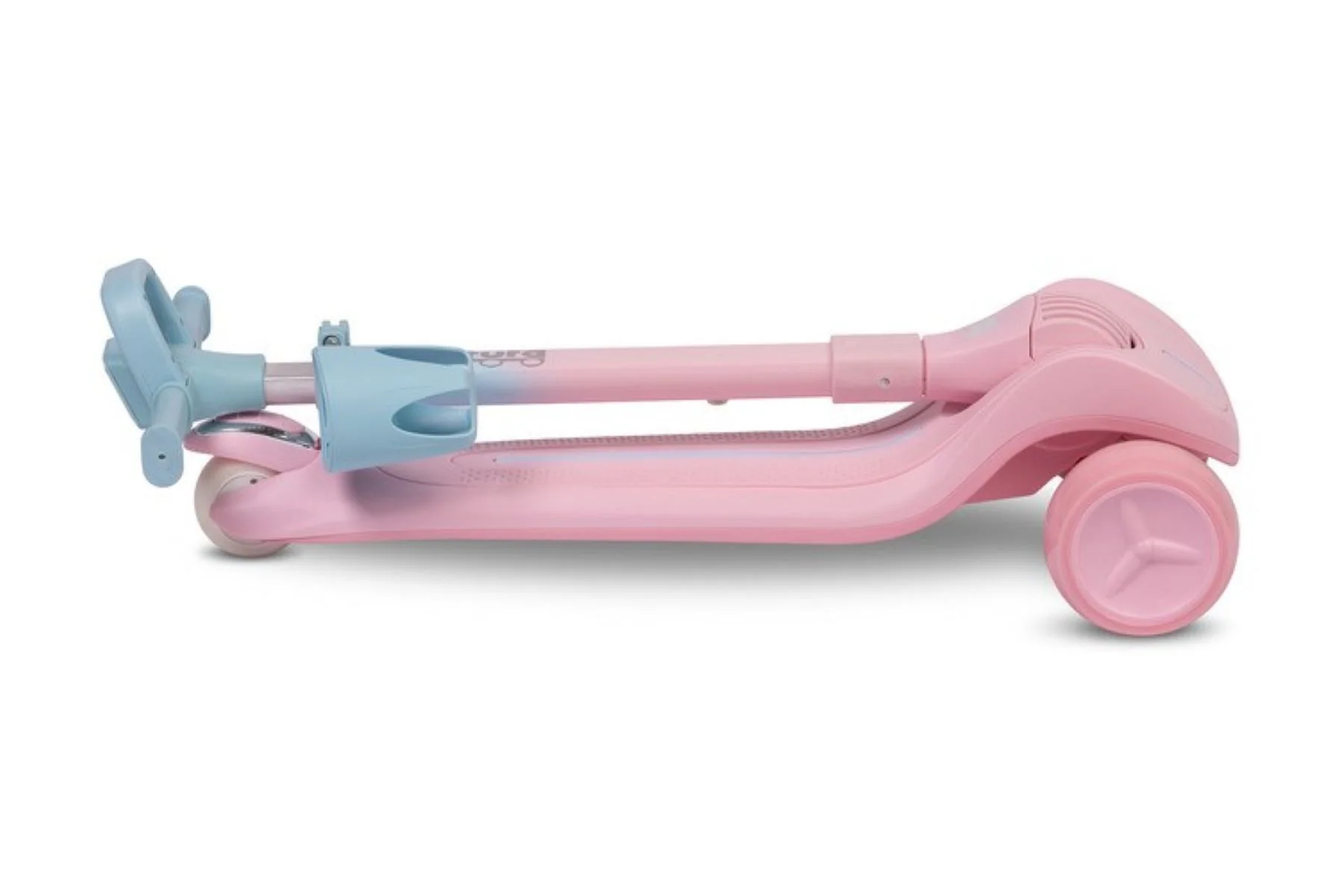 Toyz Dětská tříkolová koloběžka s LED kolečky Satura, růžová
