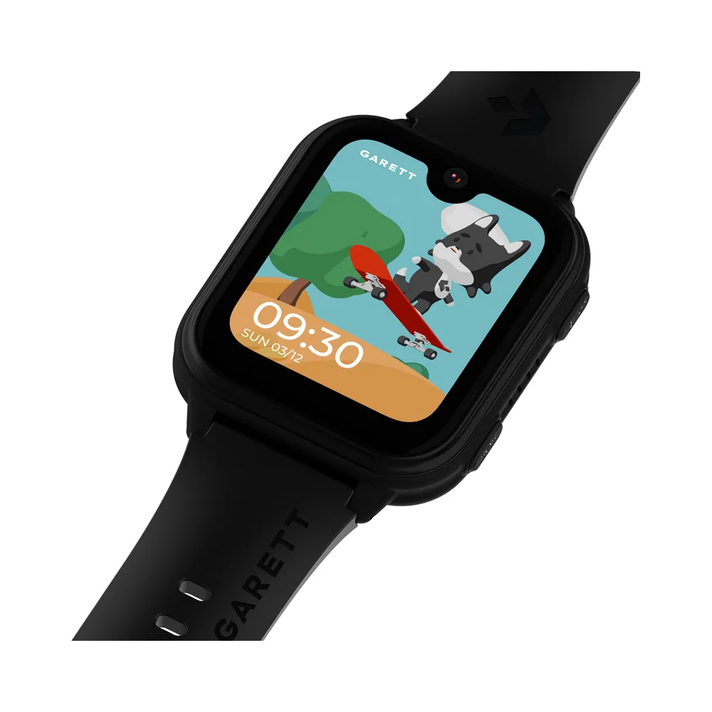 Garett Kids Vibe 4G AMOLED chytré hodinky Black