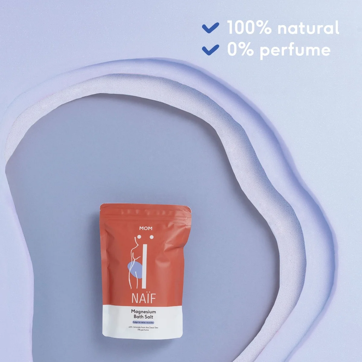 NAIF Uvolňující koupelová sůl 500 g